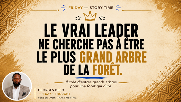Les plus grands arbres ne sont pas toujours les plus grands leaders