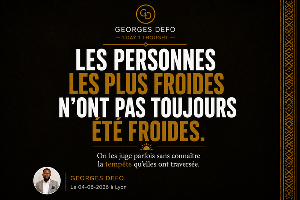 Les personnes les plus froides n'ont pas toujours été froides