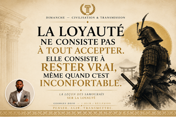 La leçon des Samouraïs sur la loyauté