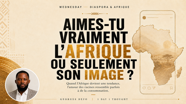 Aimes-tu vraiment l’Afrique ou seulement son image ?