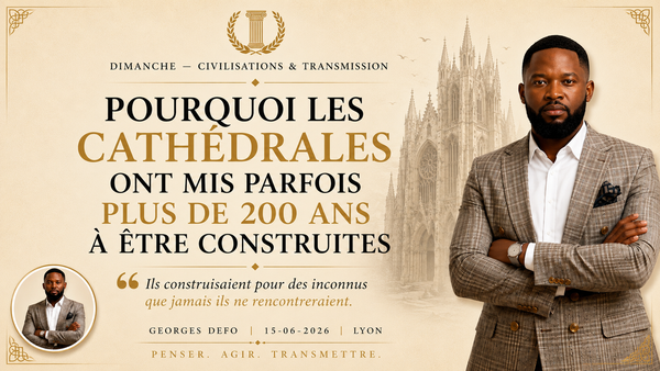 Pourquoi les cathédrales ont mis parfois plus de 200 ans à être construites