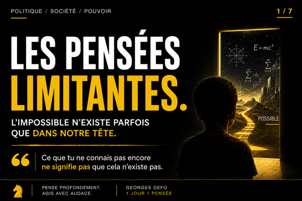 Les pensées limitantes