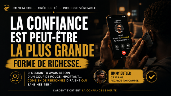 La confiance est peut-être la plus grande forme de richesse.