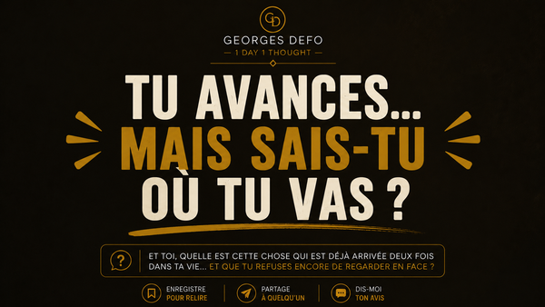Peut-on construire sa vie au jour le jour?