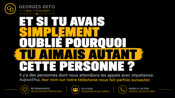 Quand ceux qu’on admirait deviennent ordinaires à nos yeux
