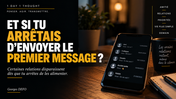 Les gens qui ne prennent jamais de nouvelles