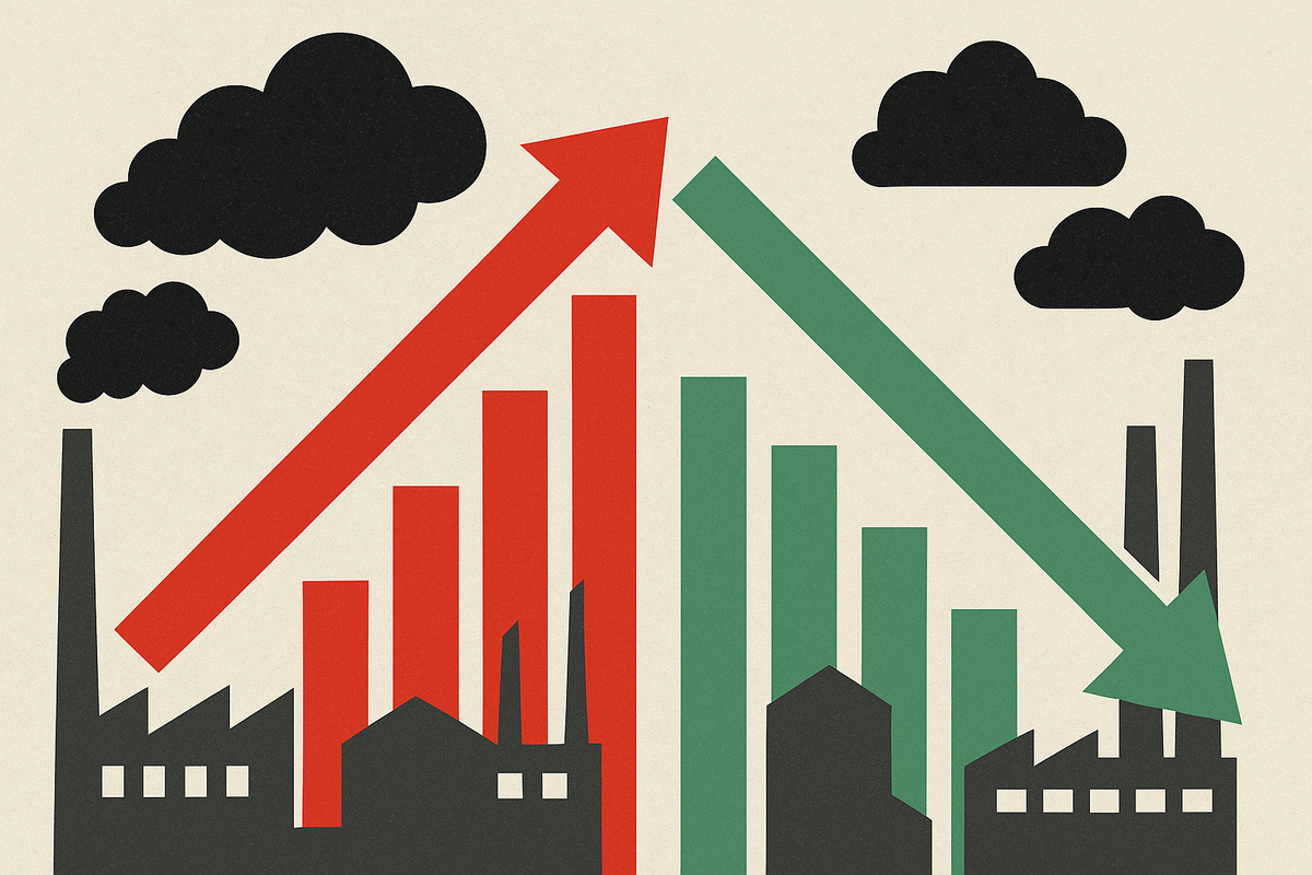 A Climate Turning Point: China’s Carbon Emissions Drop While West Sees Alarming Increase