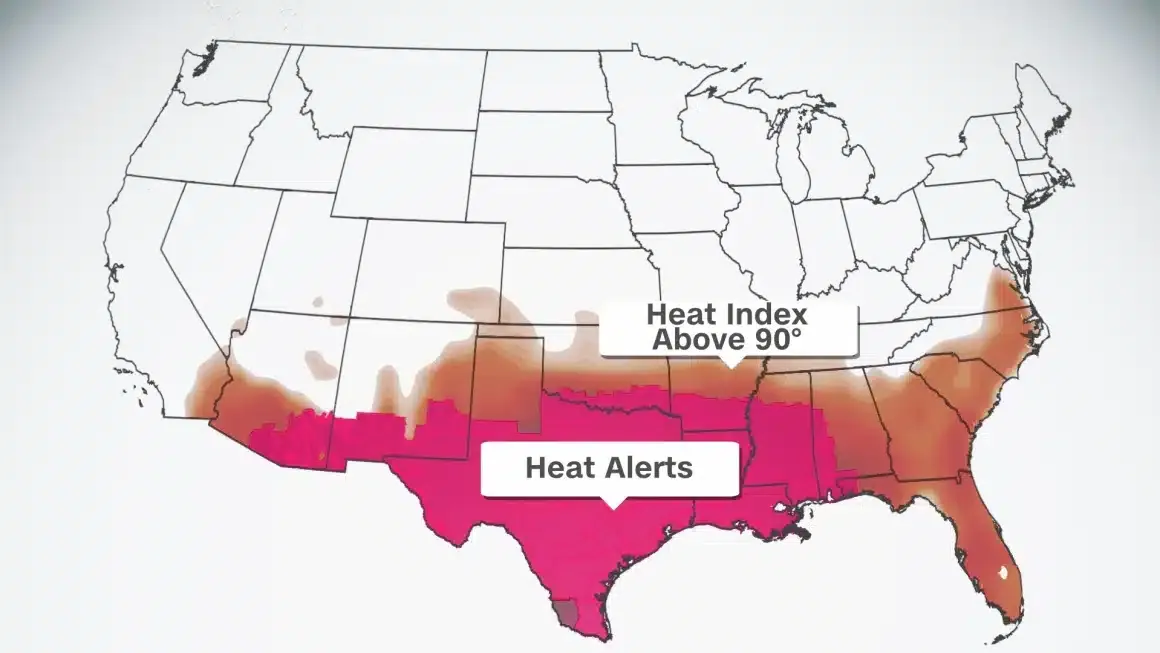 texas heat index