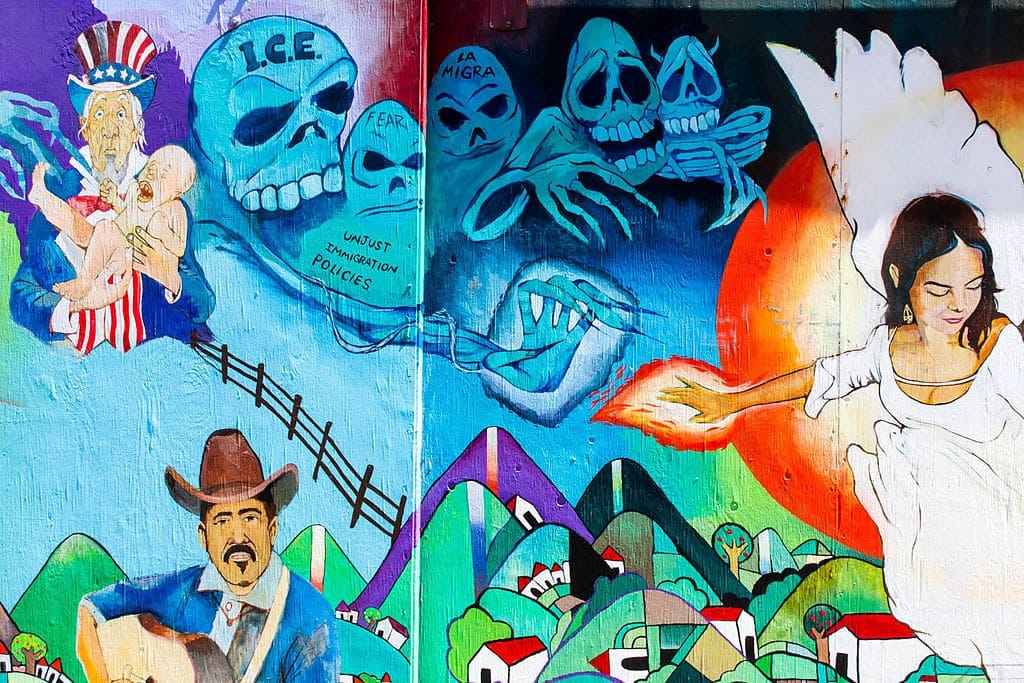 Mural at At San Francisco's Balmy Alley