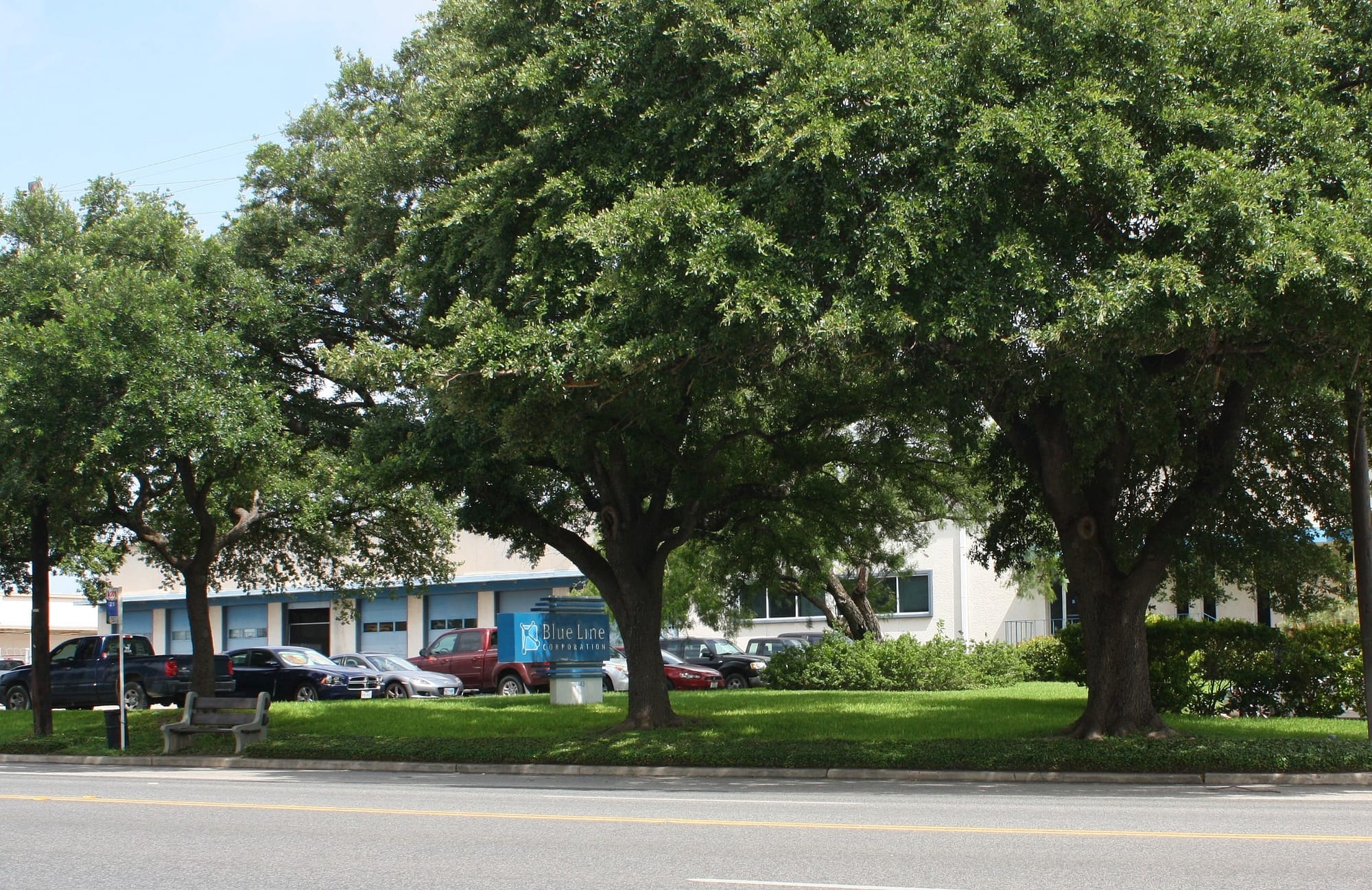 blue line street view