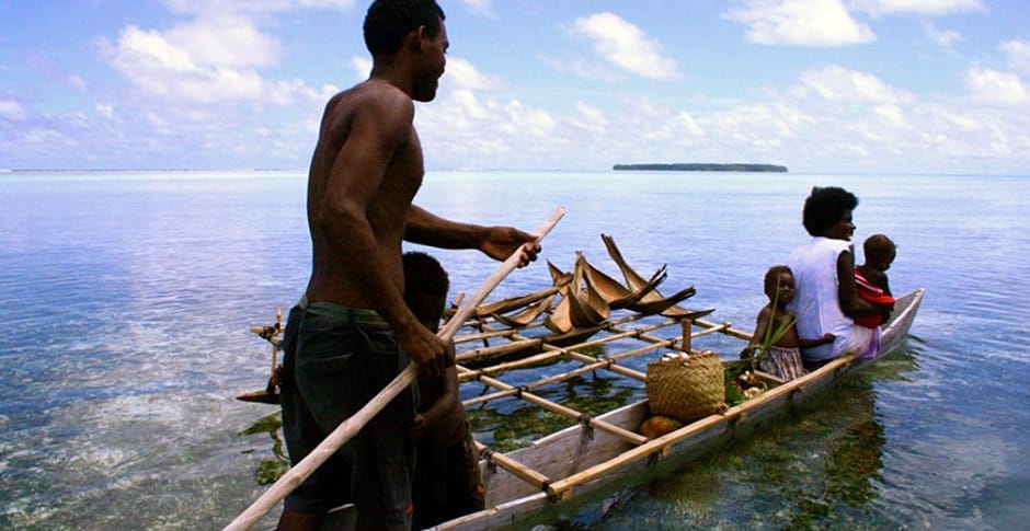 Carterets Islander family