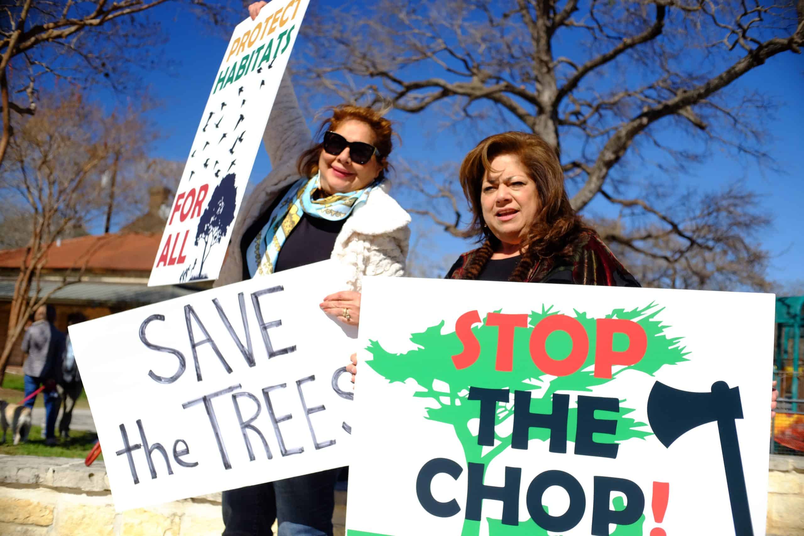 brackenridge trees protest