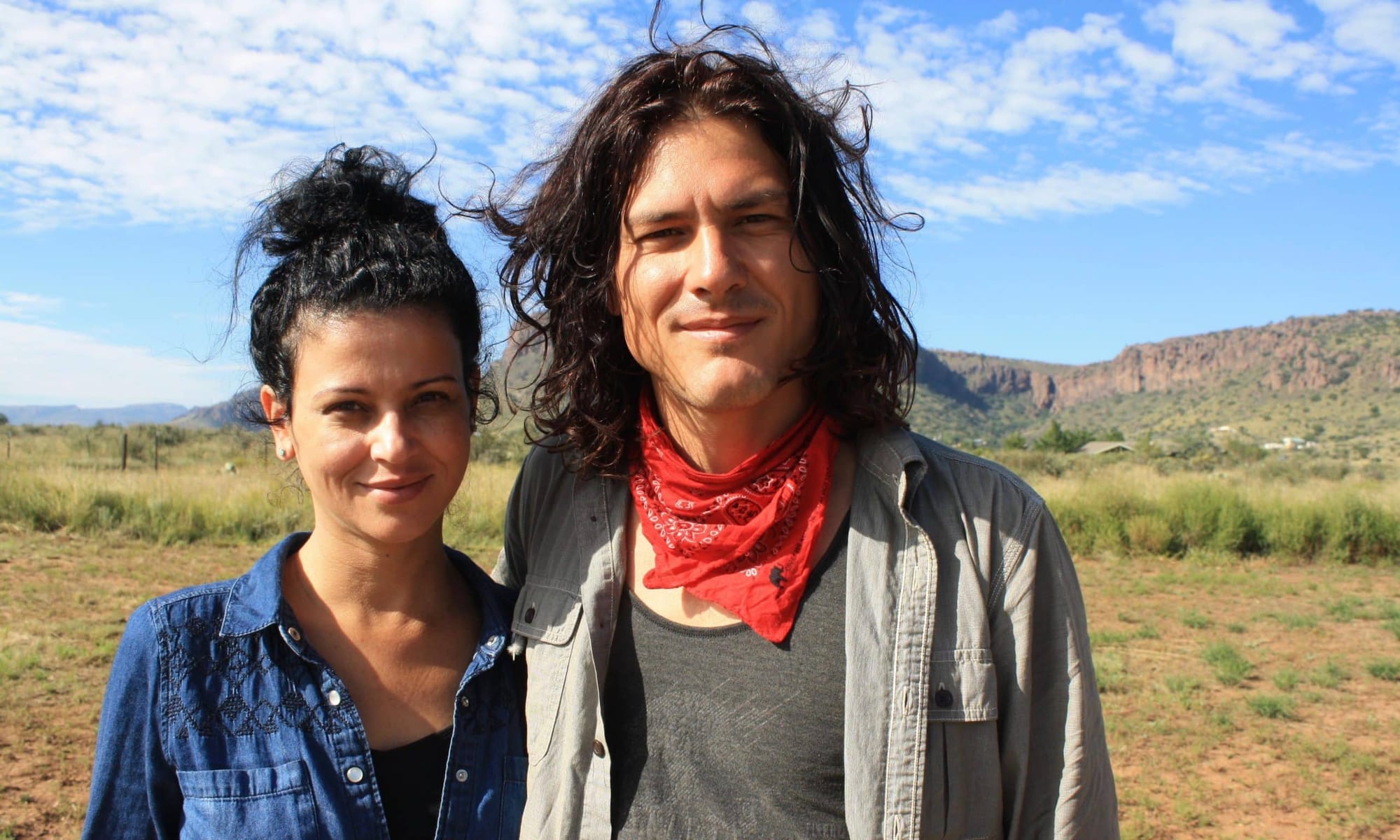 Jussara Oliveira and Geronimo Son