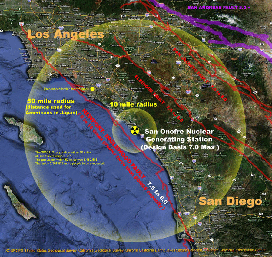 san onofre earthquake