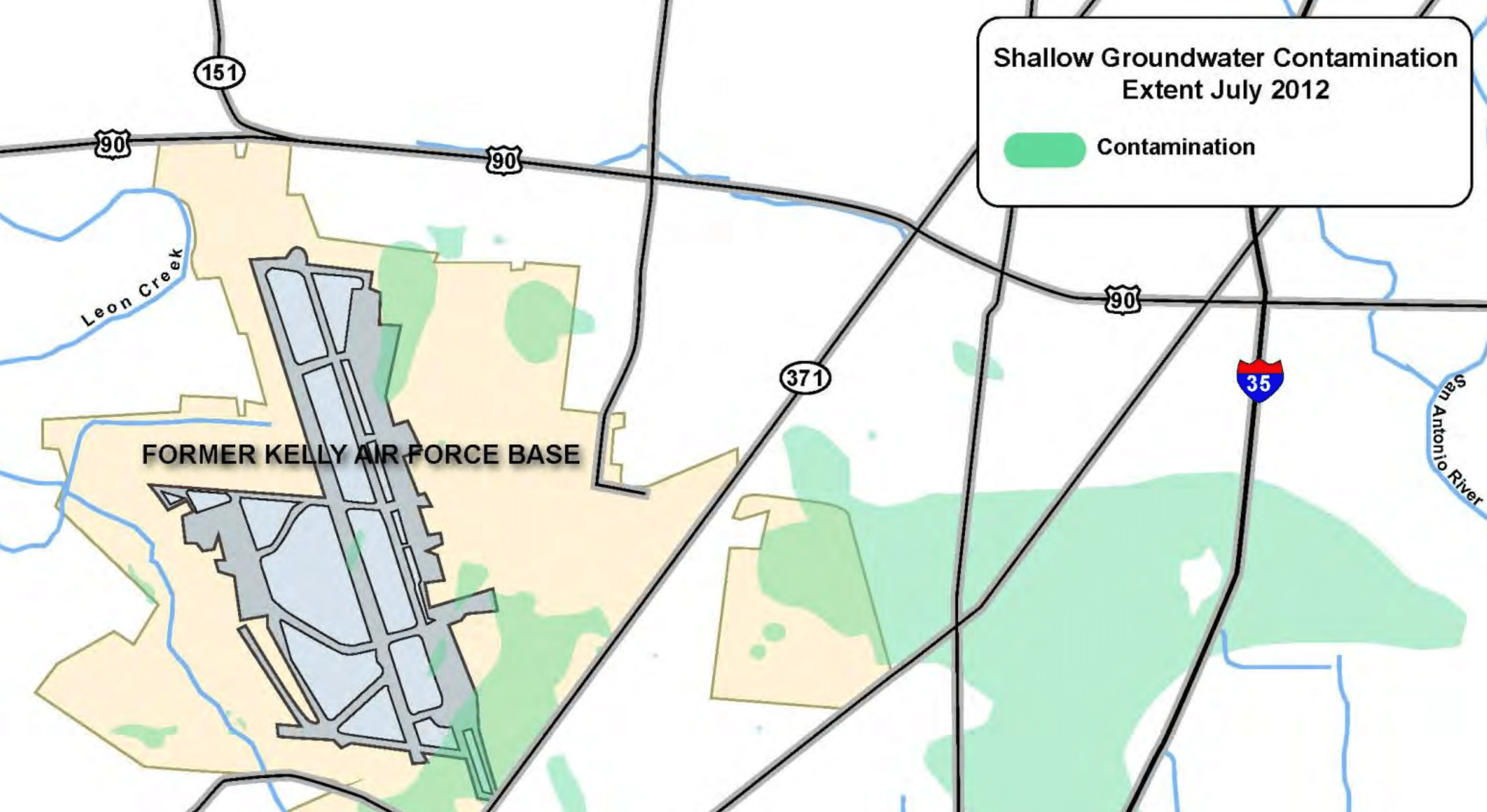 san antonio's top polluters: kelly afb