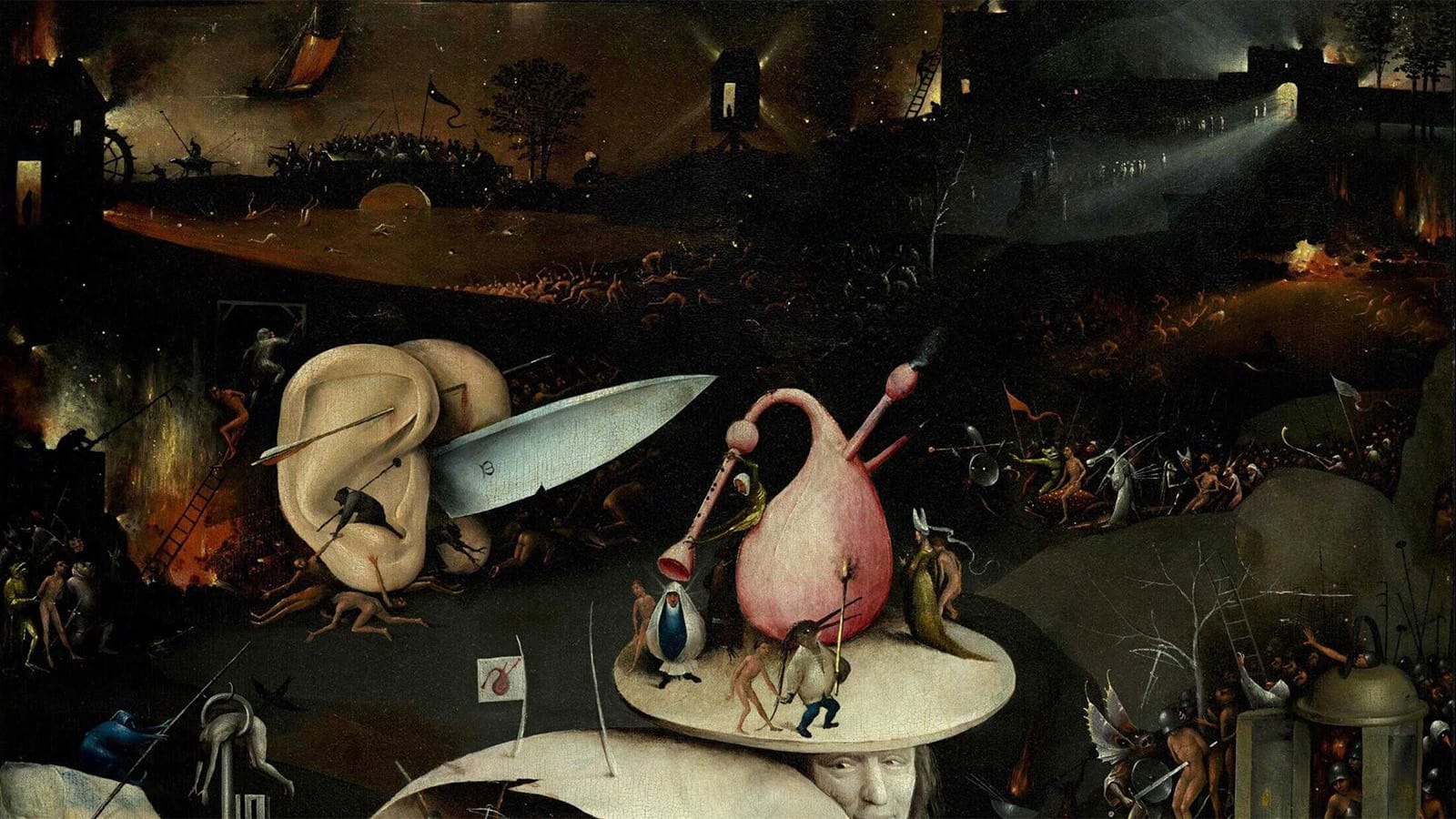 Detail of The Garden of Earthly Delights by Hieronymus Bosch