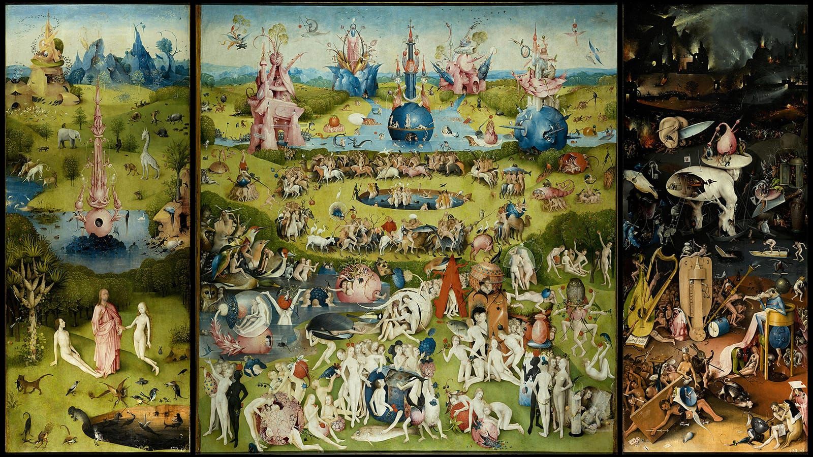The Garden of Earthly Delights by Hieronymus Bosch