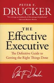 "Yöneticiliğin El Kitabı" (The Effective Executive) – Peter F. Drucker