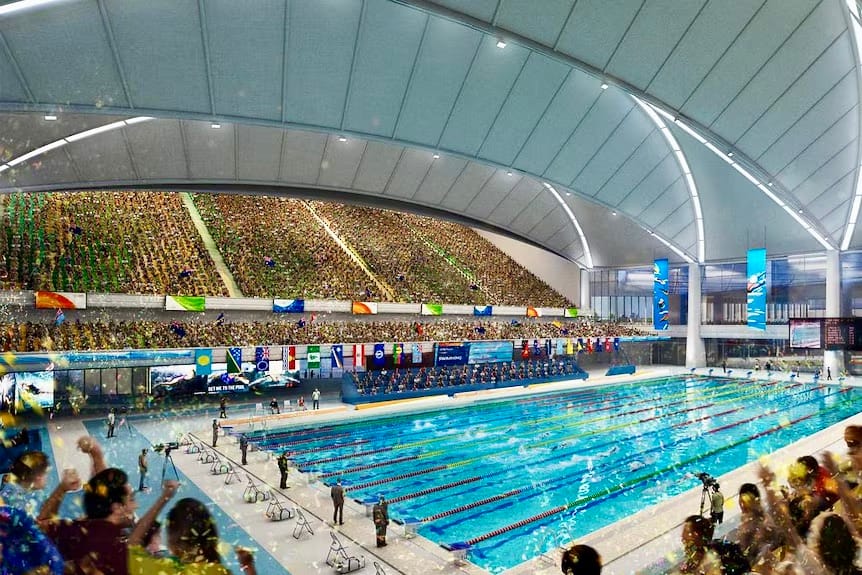 Brisbane 2032 To Build $650 Aquatics Centre & New Home For Swimming Australia