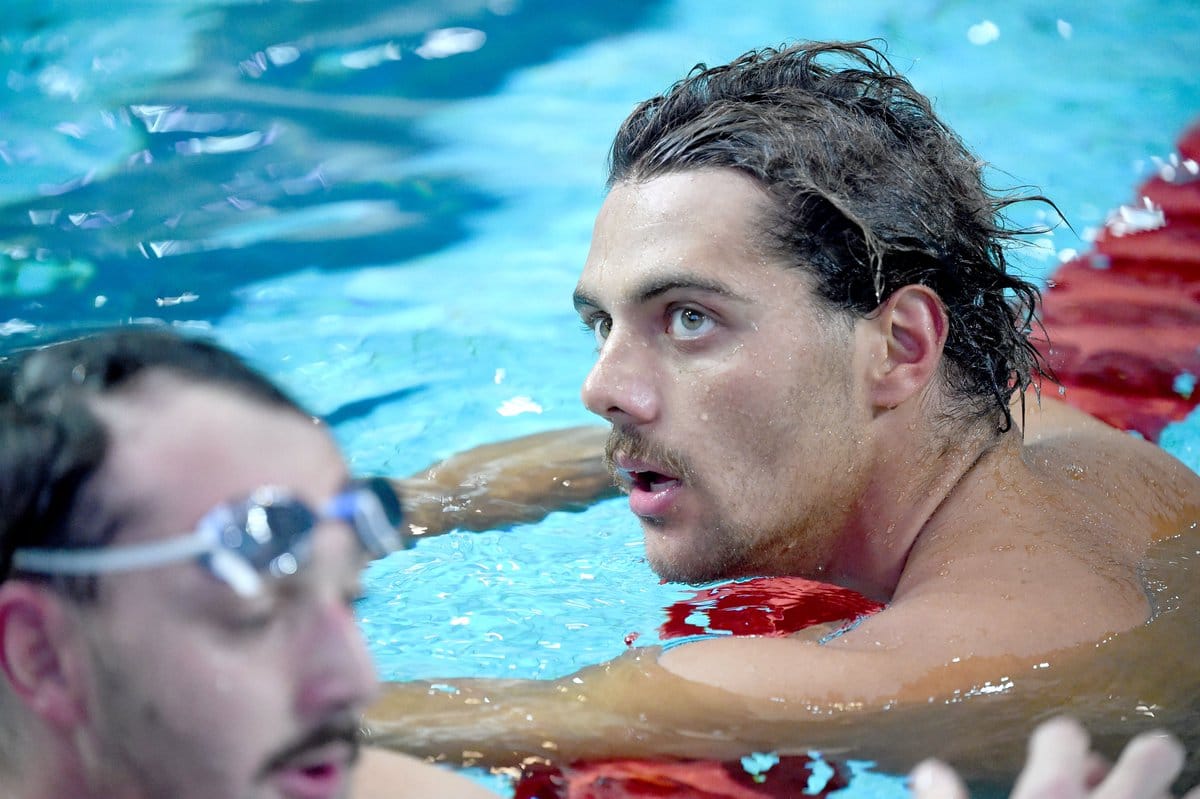 Thomas Ceccon Takes Down Italian 200 Back Mark In 1:55.7 At Australian Open