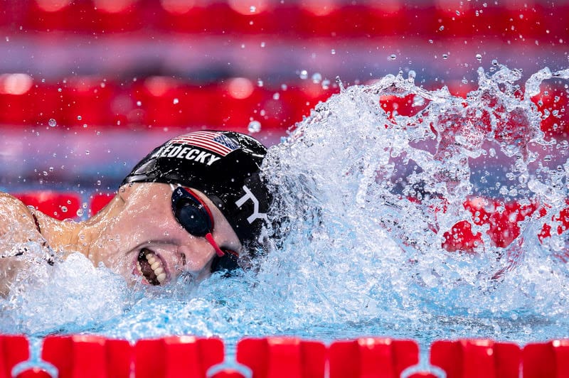 'I'm pretty fired up' - Katie Ledecky After 15:24.51, Closest She's Come To Her World Record