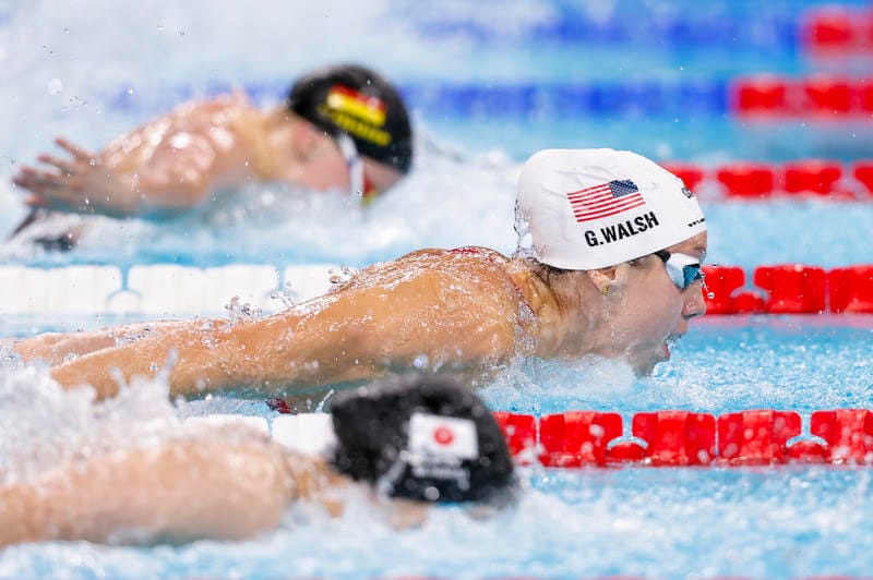 Walsh Whistles To 54.76 Win That Makes Her 7 Swiftest 100 'Fly Swims The Fastest 7 Ever