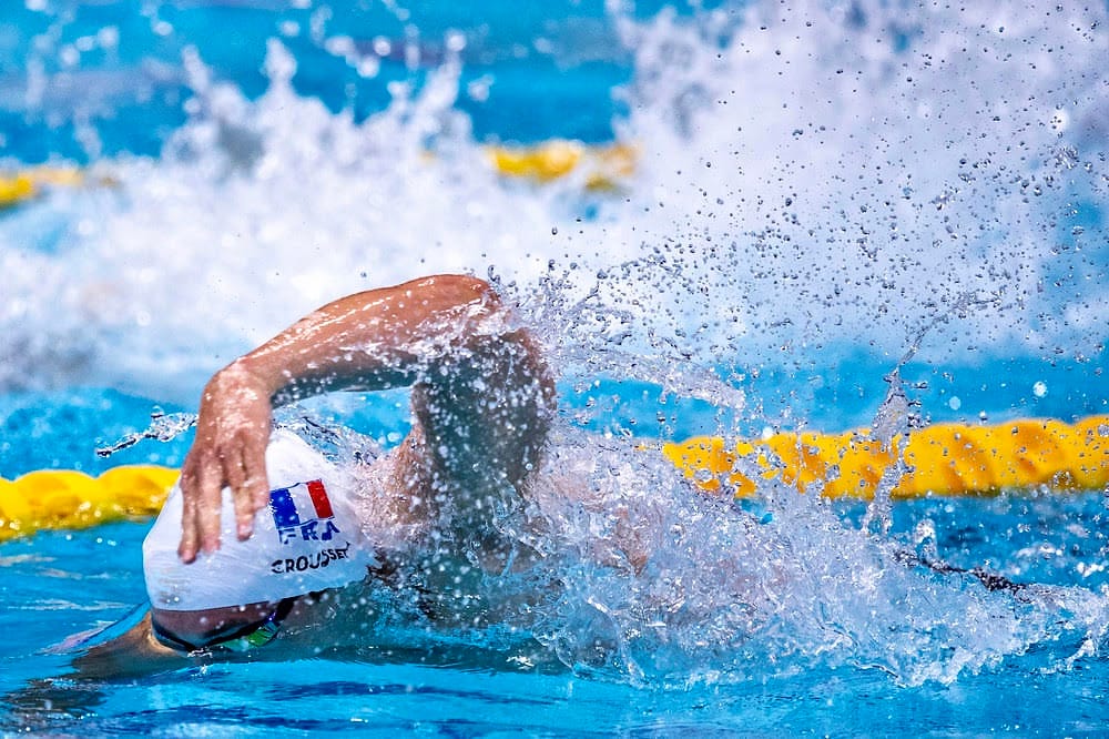 Grousset's 47.50 Marks His 19th Sub-48 100 Free, Fente Damers, On 48.02 For 2nd French Ticket To Worlds