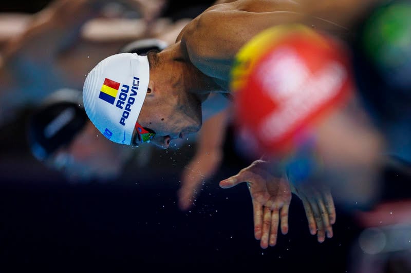 M100 Free: Popovici Pans For Gold In 46.5 For First 100-200 Double Double