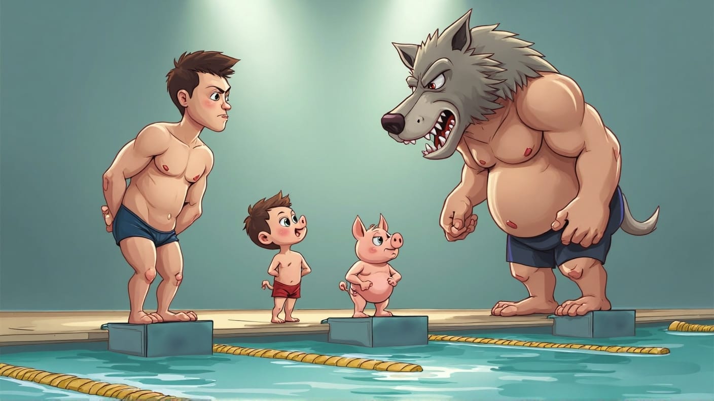 FORUM: By The Hair On Swimming's Chinny Chin Chin, It Must Not Let The Wolf In