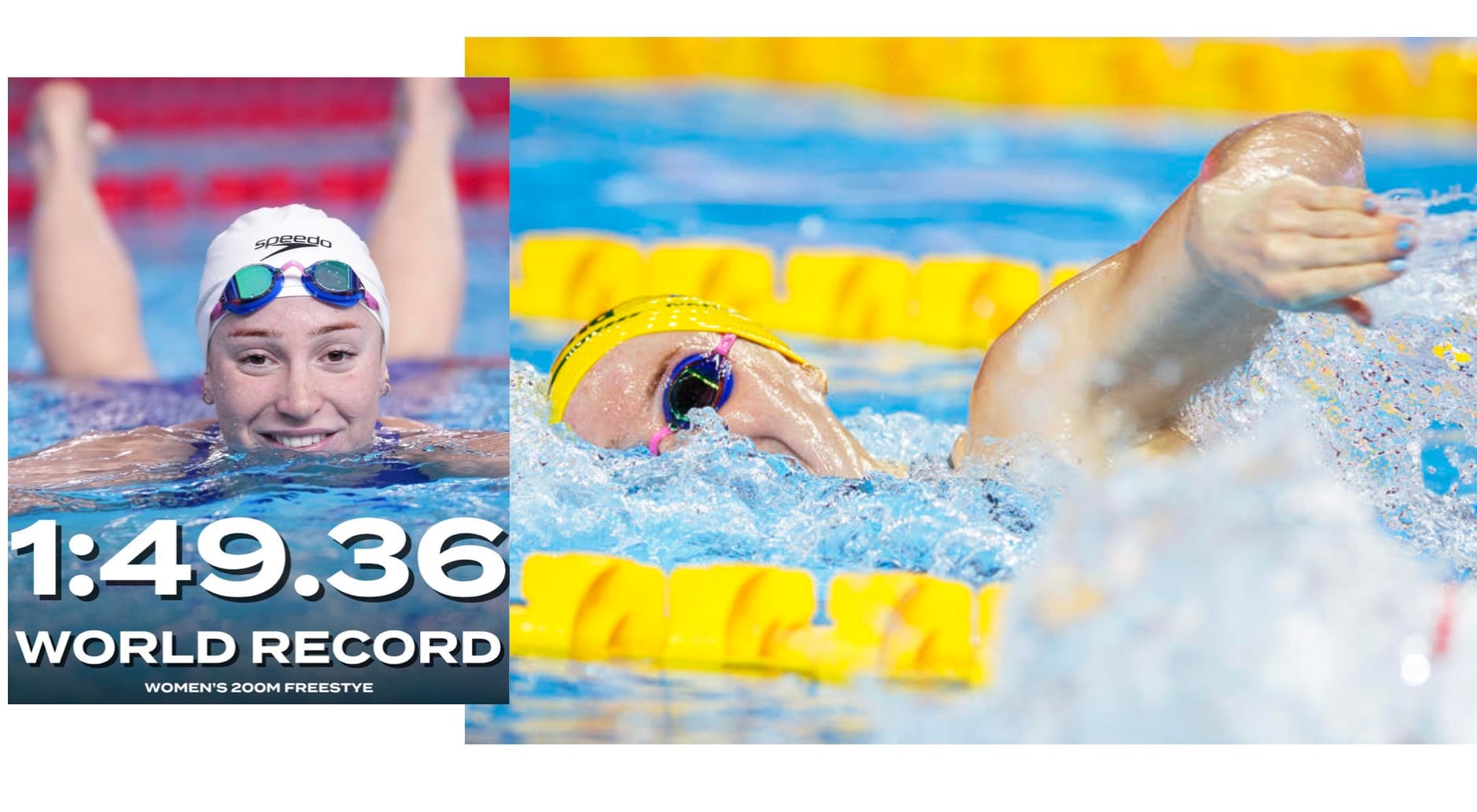 O'Callaghan Doubles Down On WR For 200 Free Triple Crown