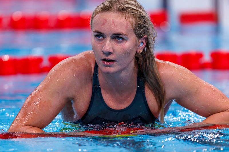 Ariarne Titmus Finds Life Beyond The Black Line  "Just a Little Bit More Important to Me"