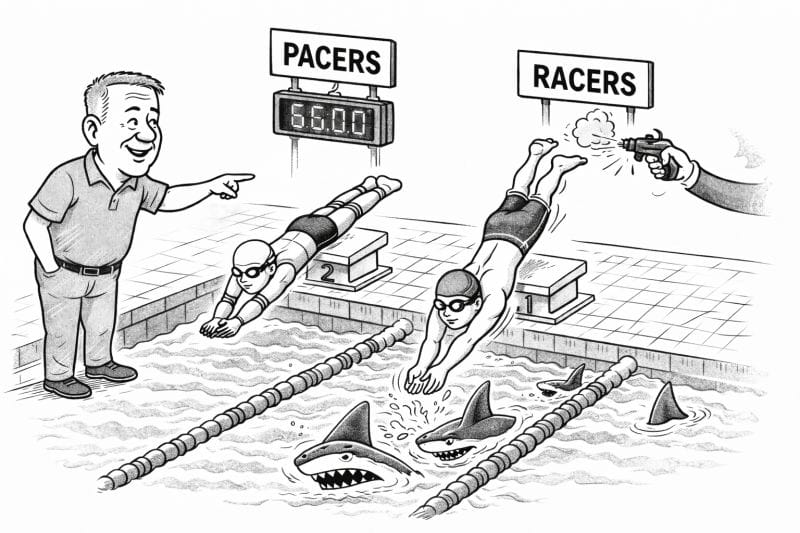 Pacer or Racer? The Wisdom Popov Passed On To Young Dolphins Down Under