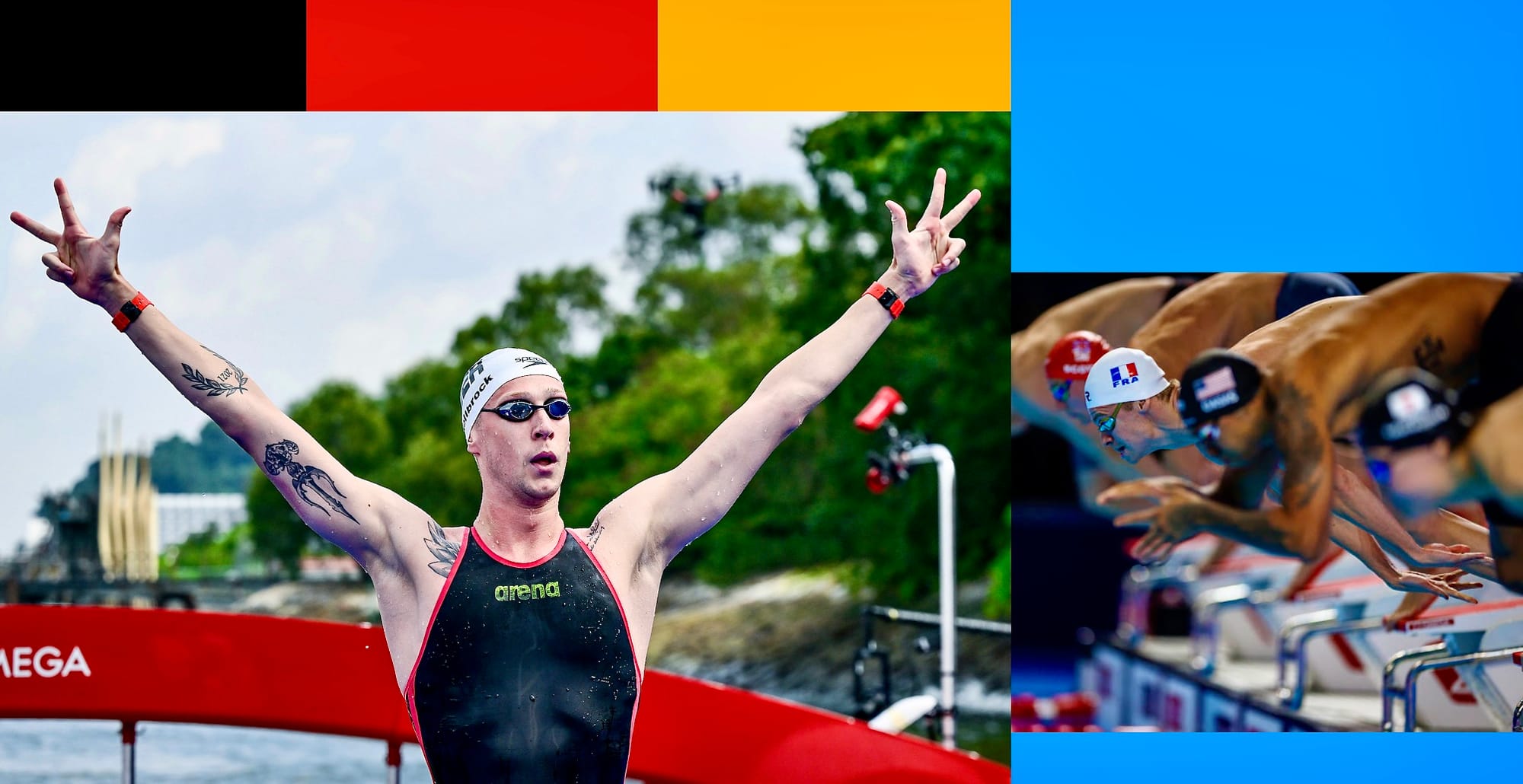 2025 Awards: Wellbrock & Marchand Lead Europe's Victory March For Men's Continental Cup