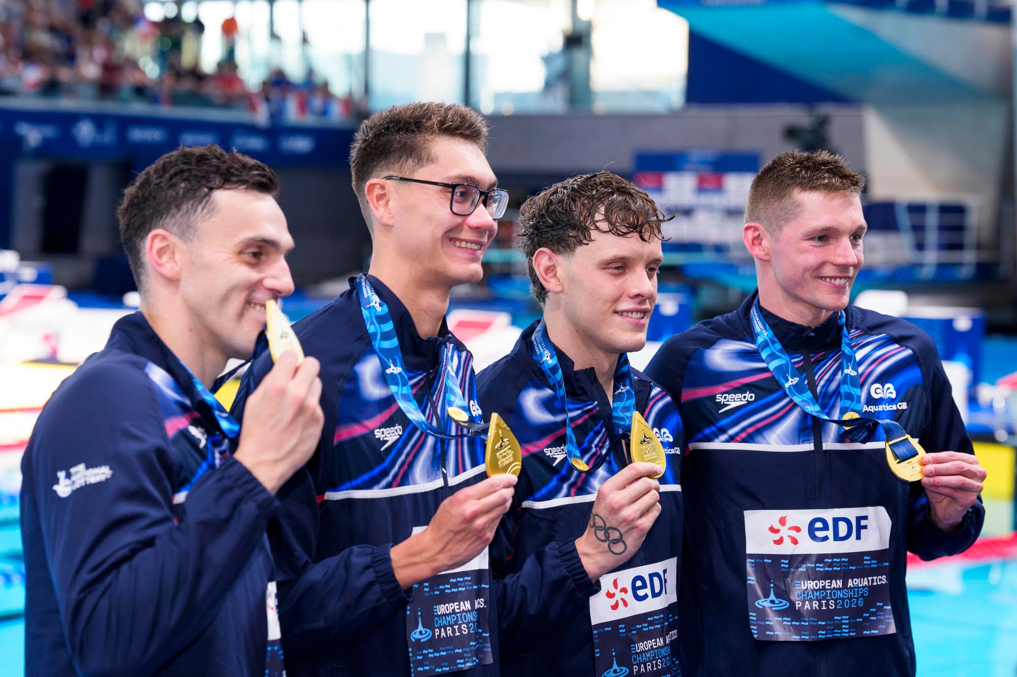 Great Britain's 4x200 Olympic & World Champion Men Fend Off Yet Another Onslaught