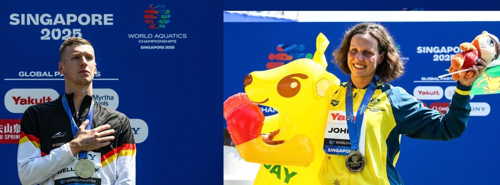 Johnson & Wellbrock Back Up 10Km Wins With Gold In 5km Ahead Same Italian Silver Liners, Taddeucci & Paltrinieri post image