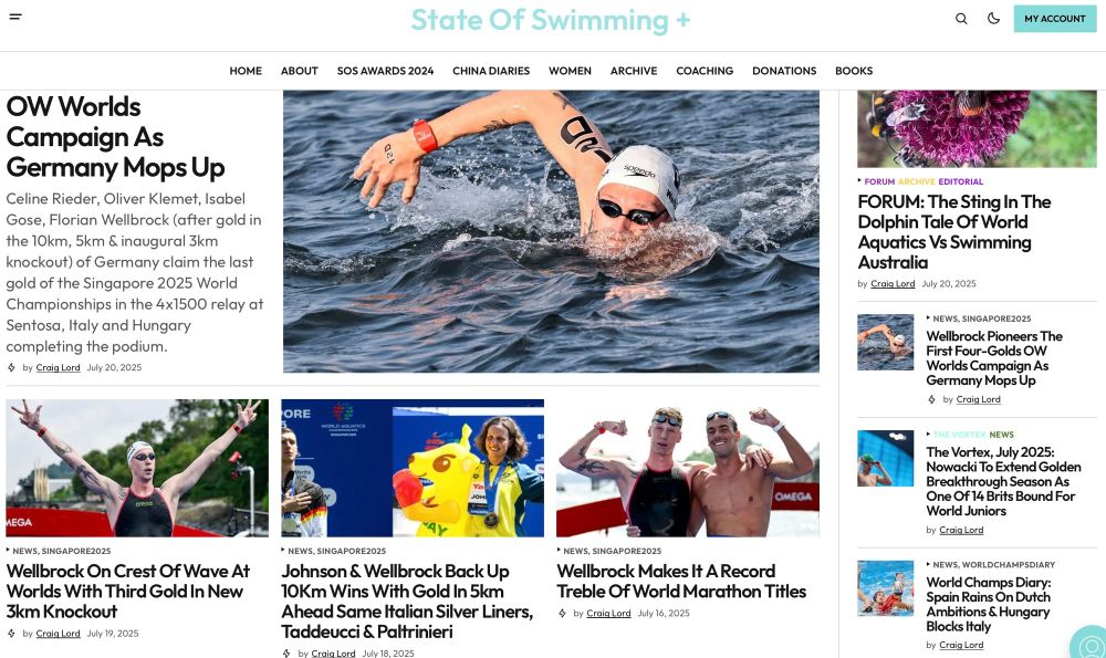 2025 Worlds Review - How Wellbrock & Johnson Shifted The Singapore Swim Dial post image