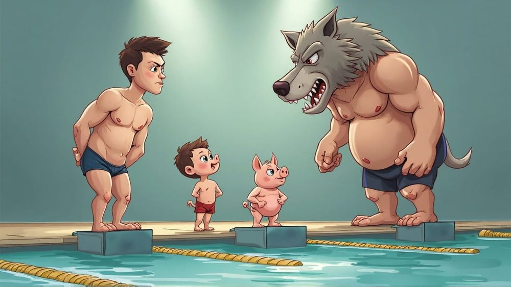 FORUM: By The Hair On Swimming's Chinny Chin Chin, It Must Not Let The Wolf In post image