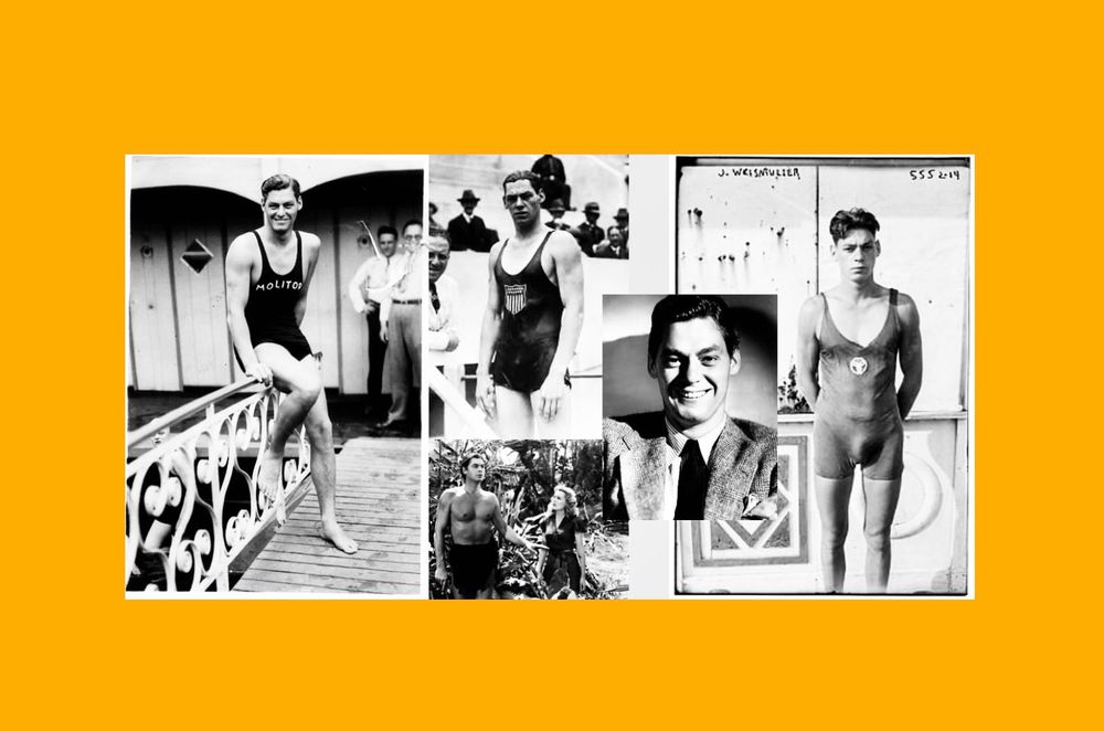 Johnny Weissmuller, Pioneer Sprinter Who Beat The Jungle Drum For Swimming As Tarzan post image