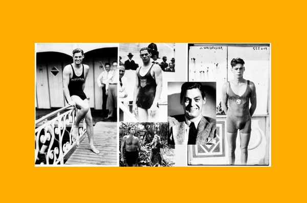 Johnny Weissmuller, Pioneer Sprinter Who Beat The Jungle Drum For Swimming As Tarzan post image