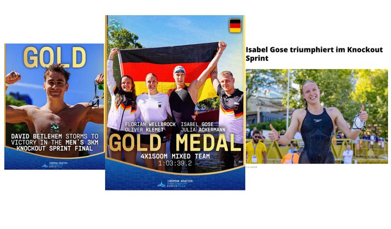 Germany Takes Europe's Open Water Crown With Team Victory - & Gold No3 From 4 For Wellbrock post image