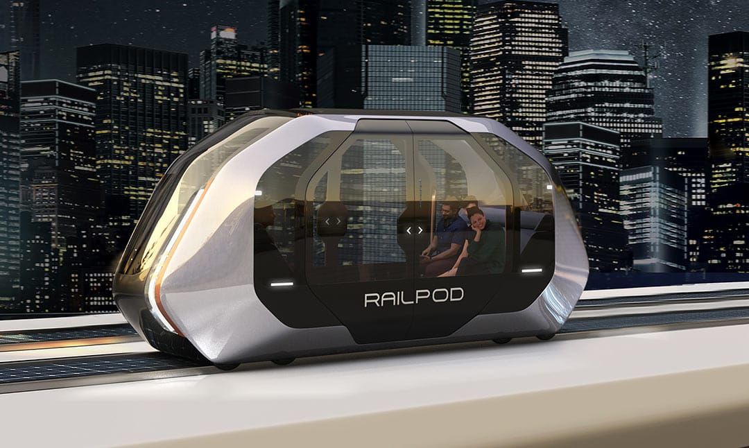 RAILBUS Inc. Unveils RAILPOD: A Compact, Innovative Transport Vehicle for Urban Spaces
