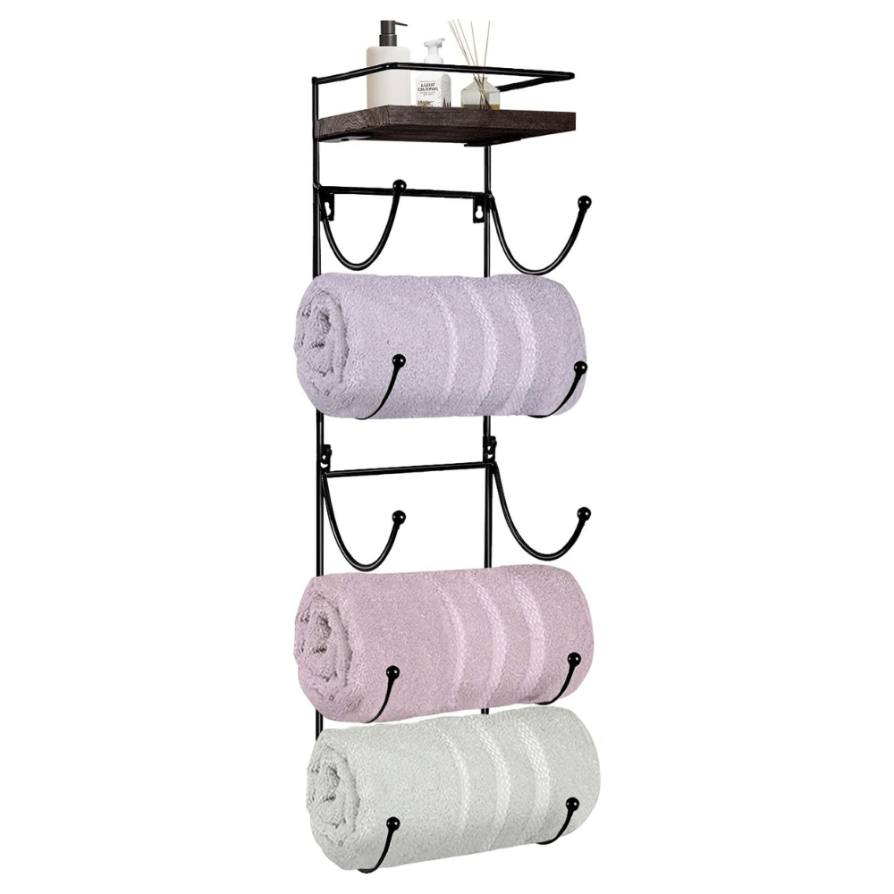wine towel rack
