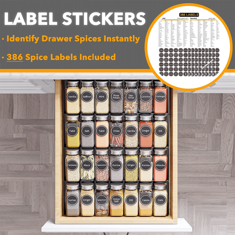 drawer spice organizer