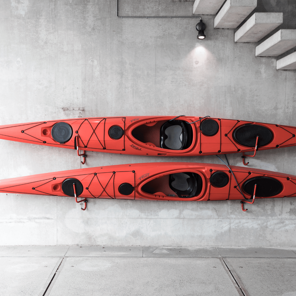 kayak garage storage