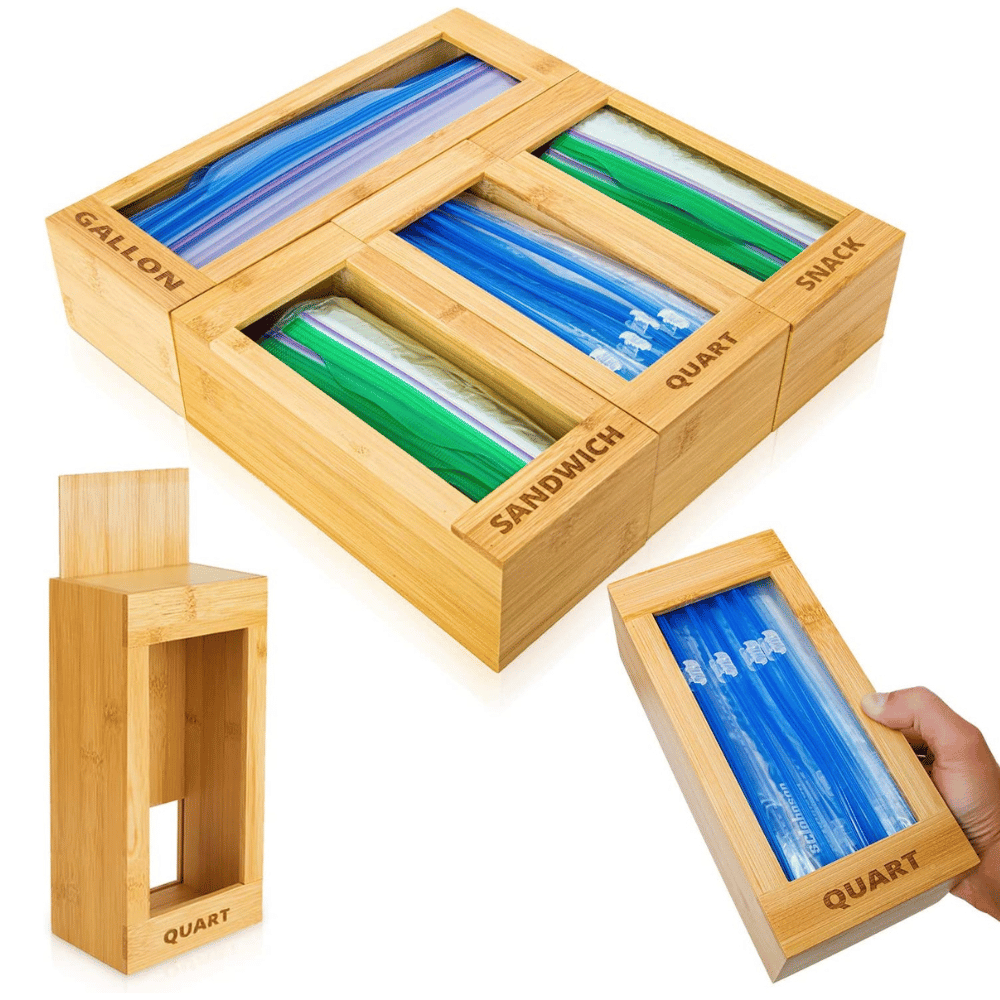 ziploc bag organizer