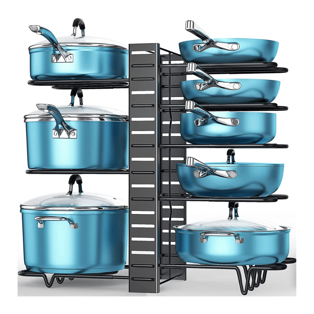 pots and pans drawer organizer