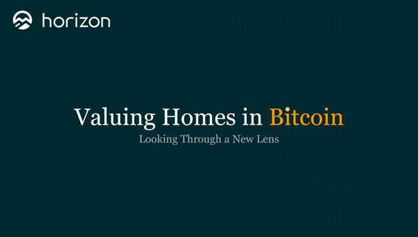 Valuing Homes in Bitcoin: Looking Through a New Lens