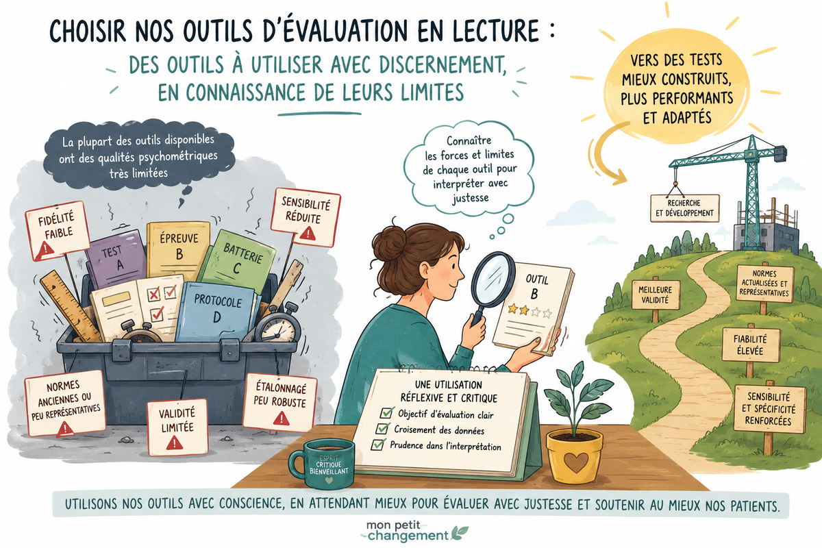 Du bon choix de ses outils d'évaluation en langage écrit