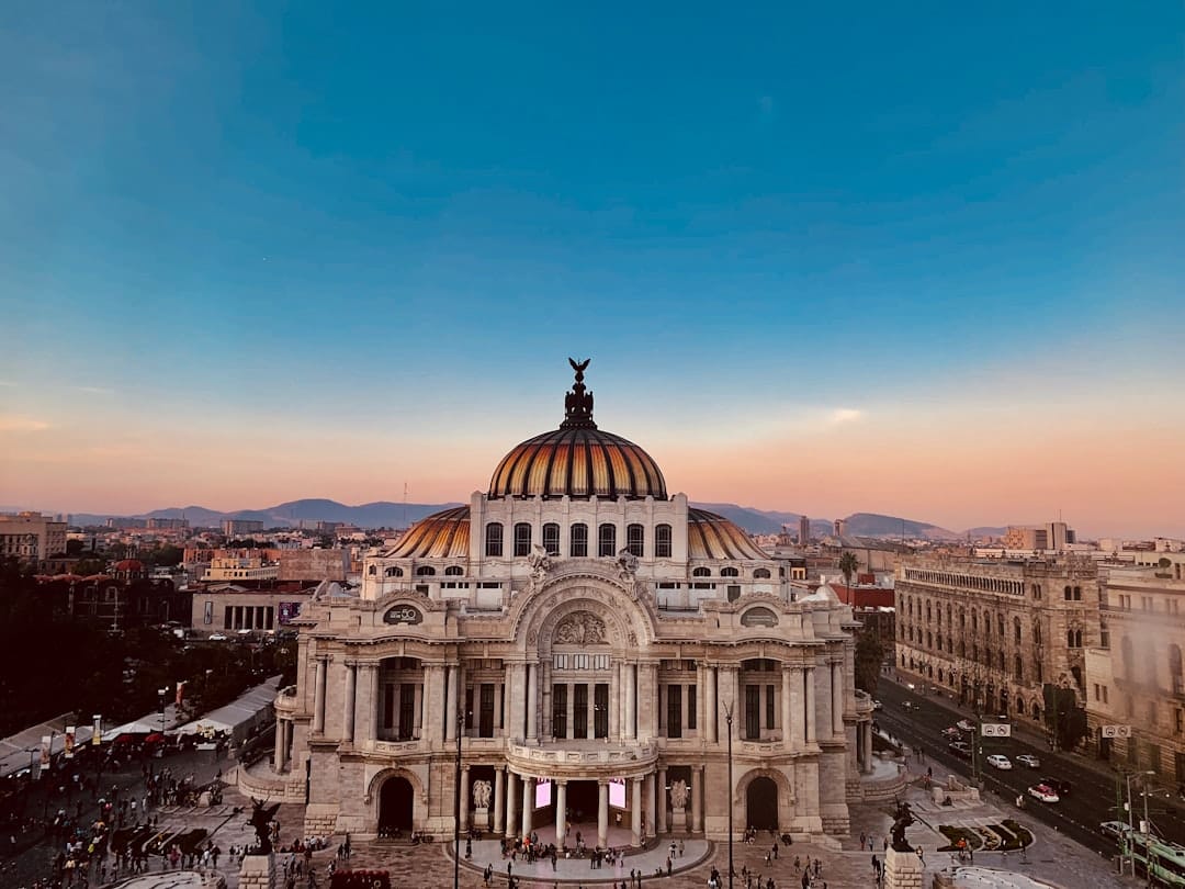 The Palacio de Bellas Artes