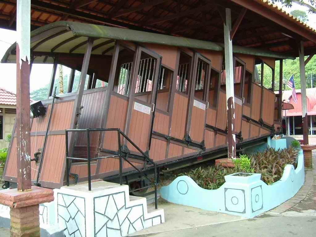 The Penang Hill funicular railway